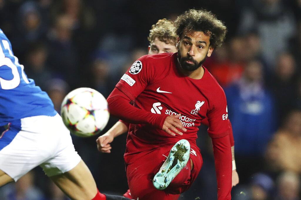 歐聯|利物浦作客血洗格拉斯哥流浪7:1 (美聯社)