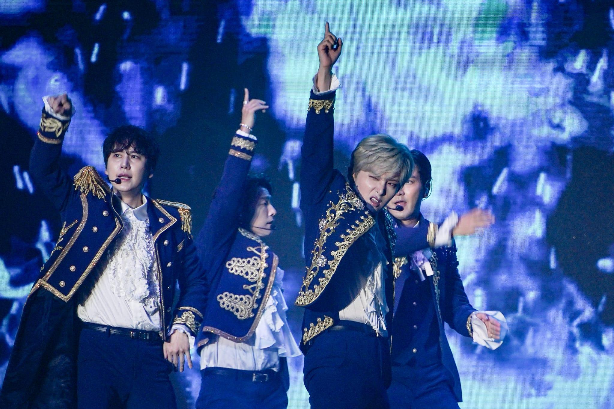 Super Junior開騷,必然會勁歌熱舞。 (李睿哲攝)