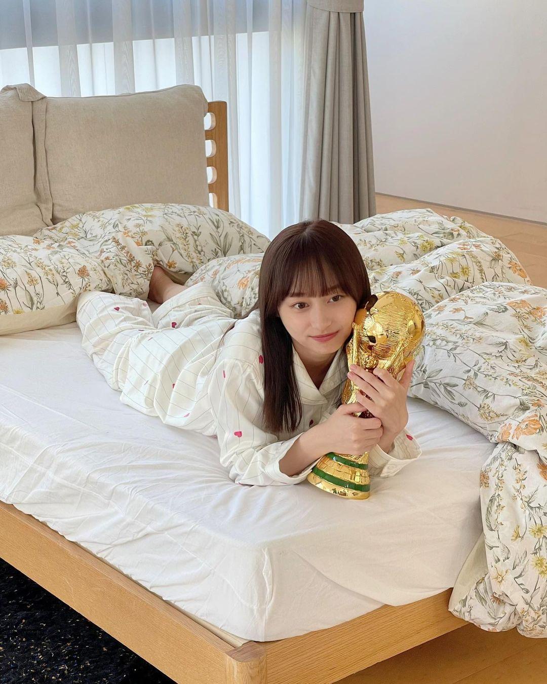 影山優佳在世界盃大活躍。(Instagram截圖)