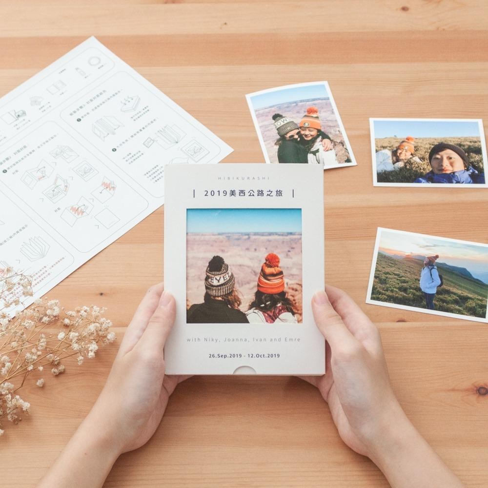 情人節禮物推介2023｜hibi 裸背手作相片書套組 $292.5起