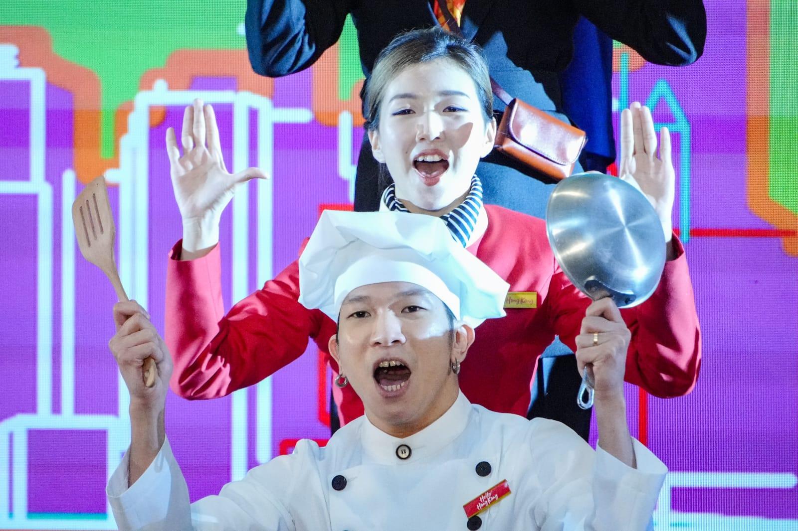 「你好,香港!」啓動禮。(李睿哲攝)