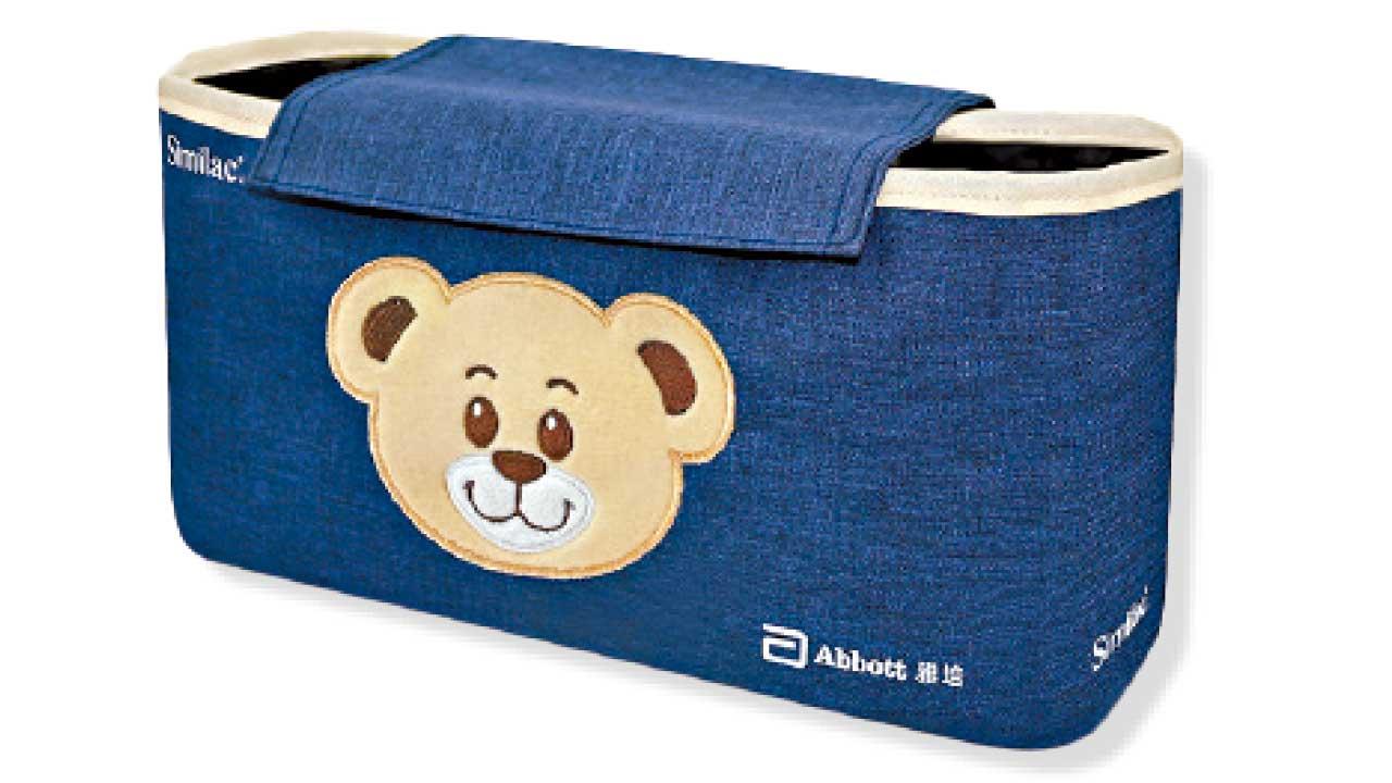 雅培熊仔手推車掛袋