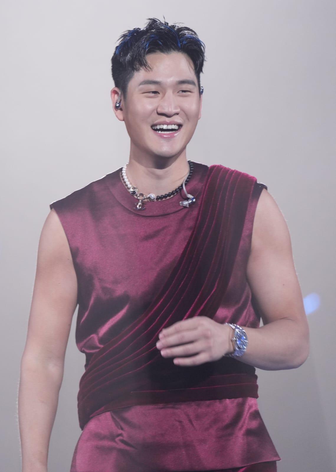 周興哲演唱會尾場。(陳奕釗攝)