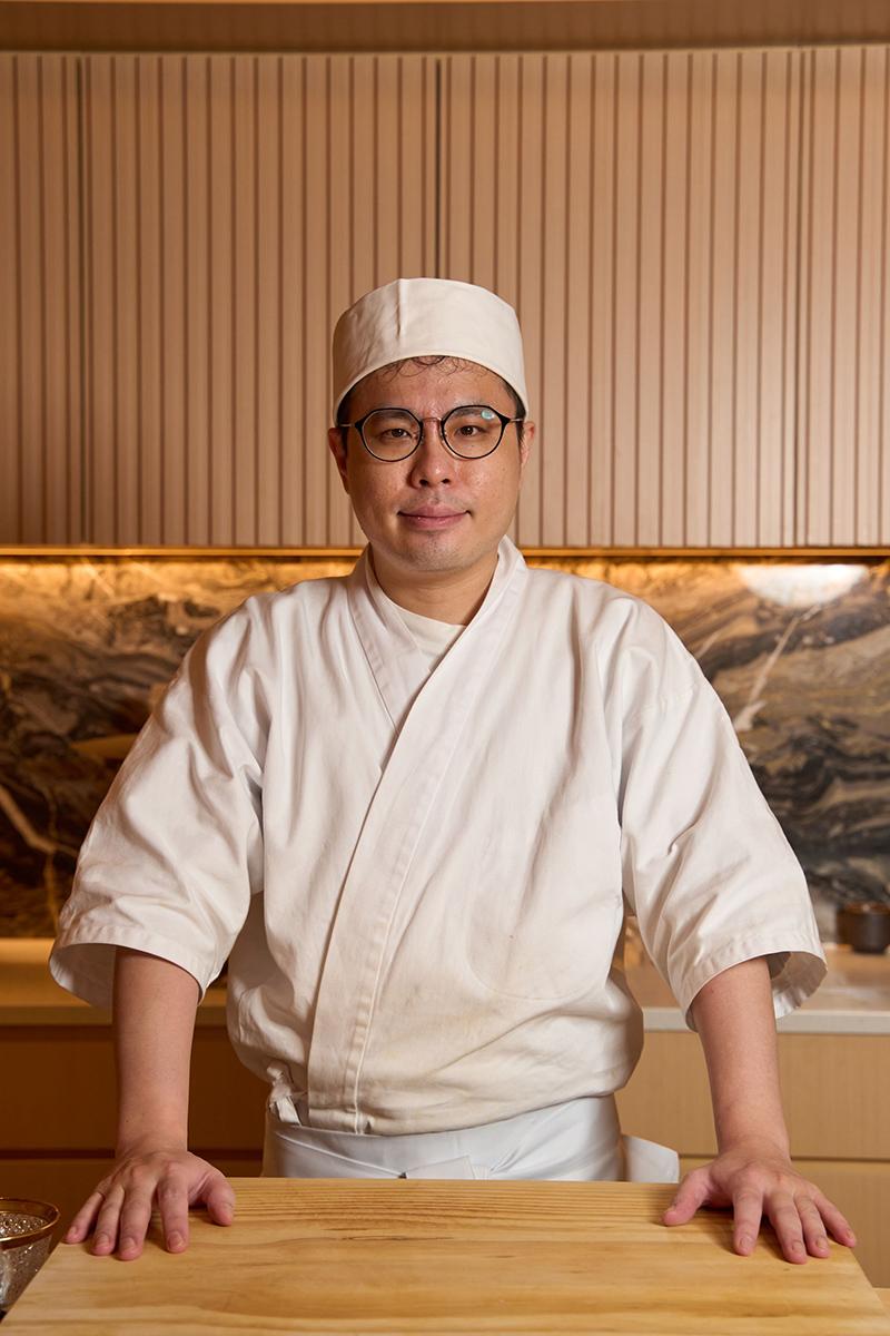 鮨孝的壽司師傅謝家興