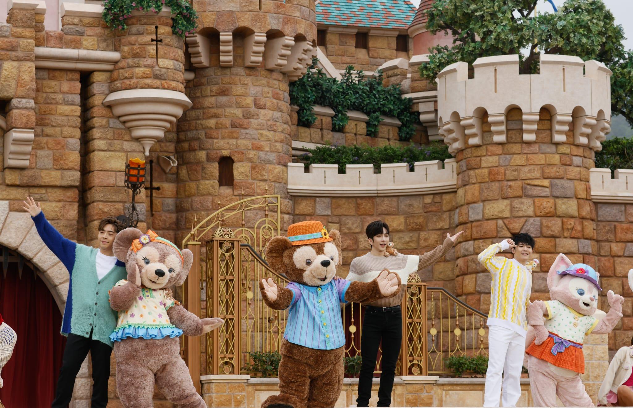 MIRROR三子出席Duffy與好友同萌遊慶祝派對。(蘇文傑攝)