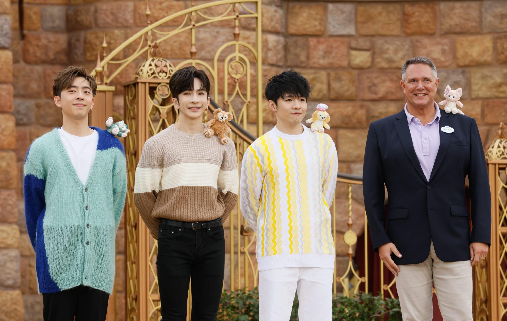 MIRROR三子出席Duffy與好友同萌遊慶祝派對。(蘇文傑攝)