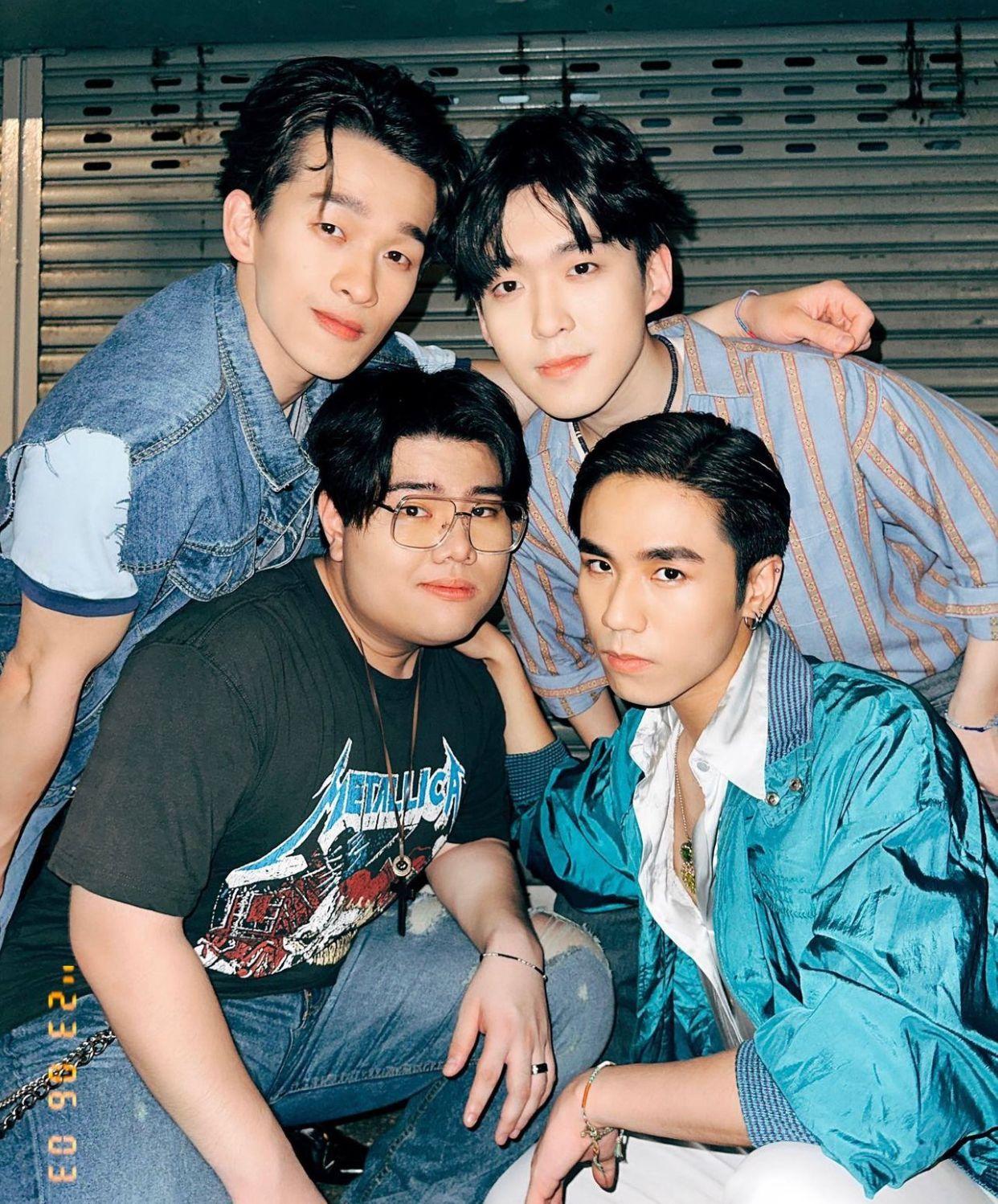 王鋒、Jason、Carson和樂樂為導師Jay Fung拍MV。