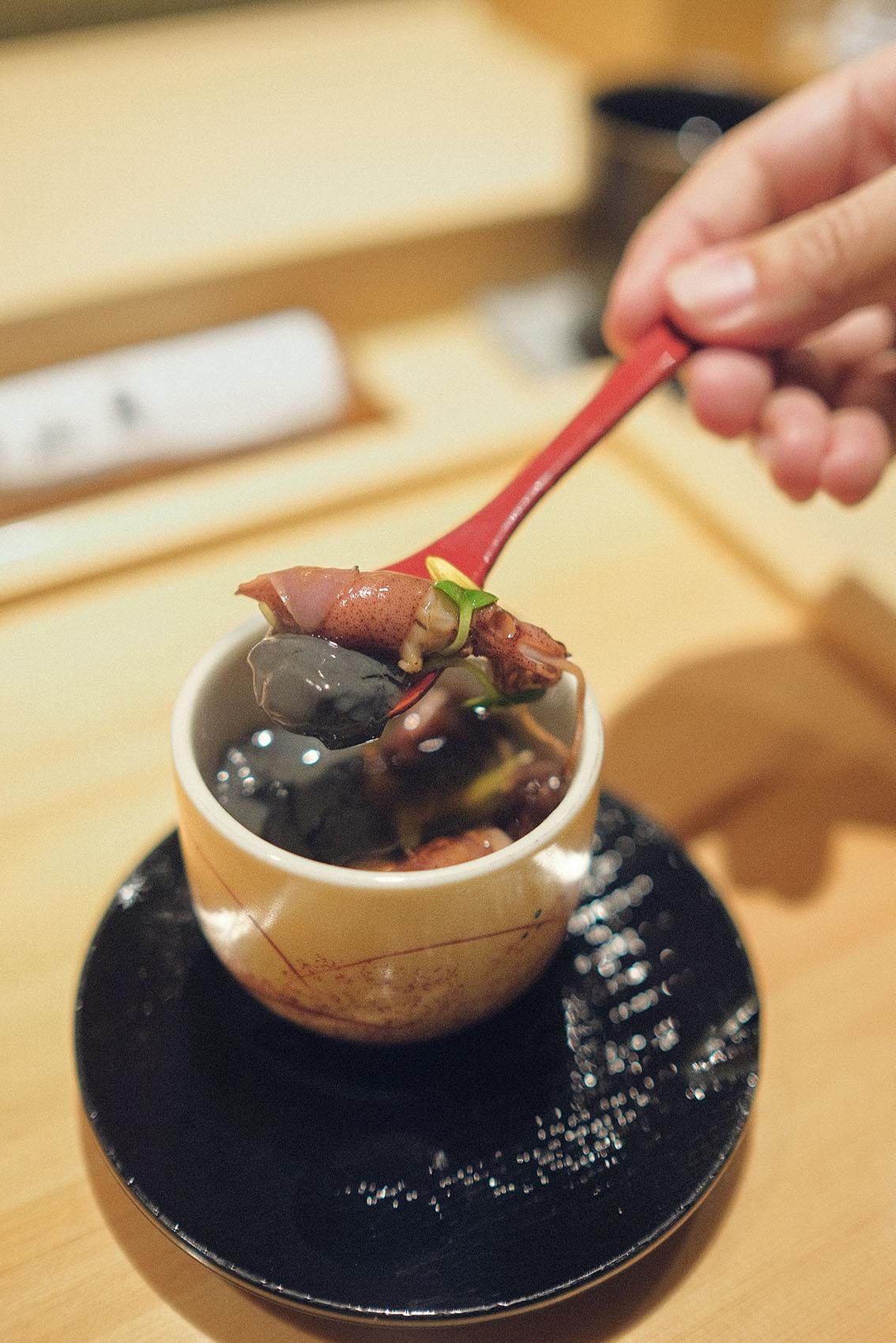 蛍烏賊茶碗蒸