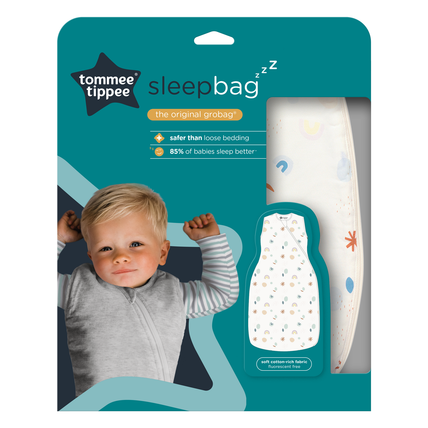 荷花BB展2023│Tommee Tippee嬰兒睡袋 (米色彩虹) 場內優惠價:$99 (原價$325)