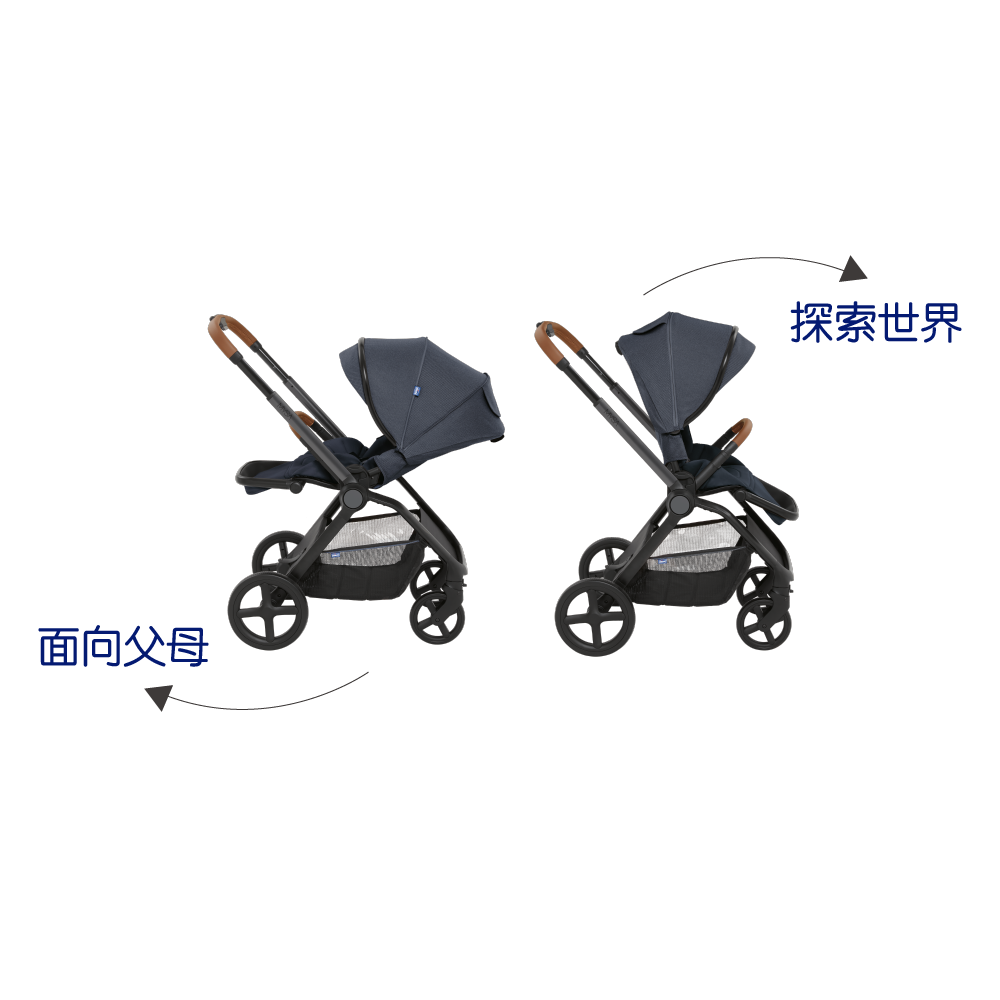 荷花BB展2023│Chicco Mysa雙向手推車 場內優惠價:$4,280 (原價$5,998)