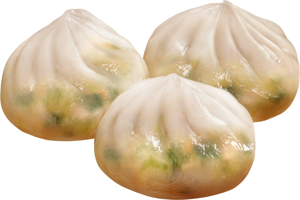 【7-SELECT x 鑽石酒家】 XO 醬粉果($19/件) 粉果以煙韌靚皮,配上沙葛、花生、韭菜、菜脯及鑽石酒家監修並獨家調配的 XO 醬。