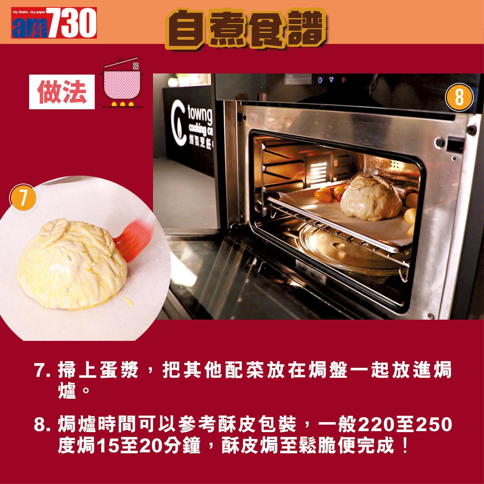 食譜|素菜版威靈頓牛柳用紅菜頭更健康。(am730製圖)