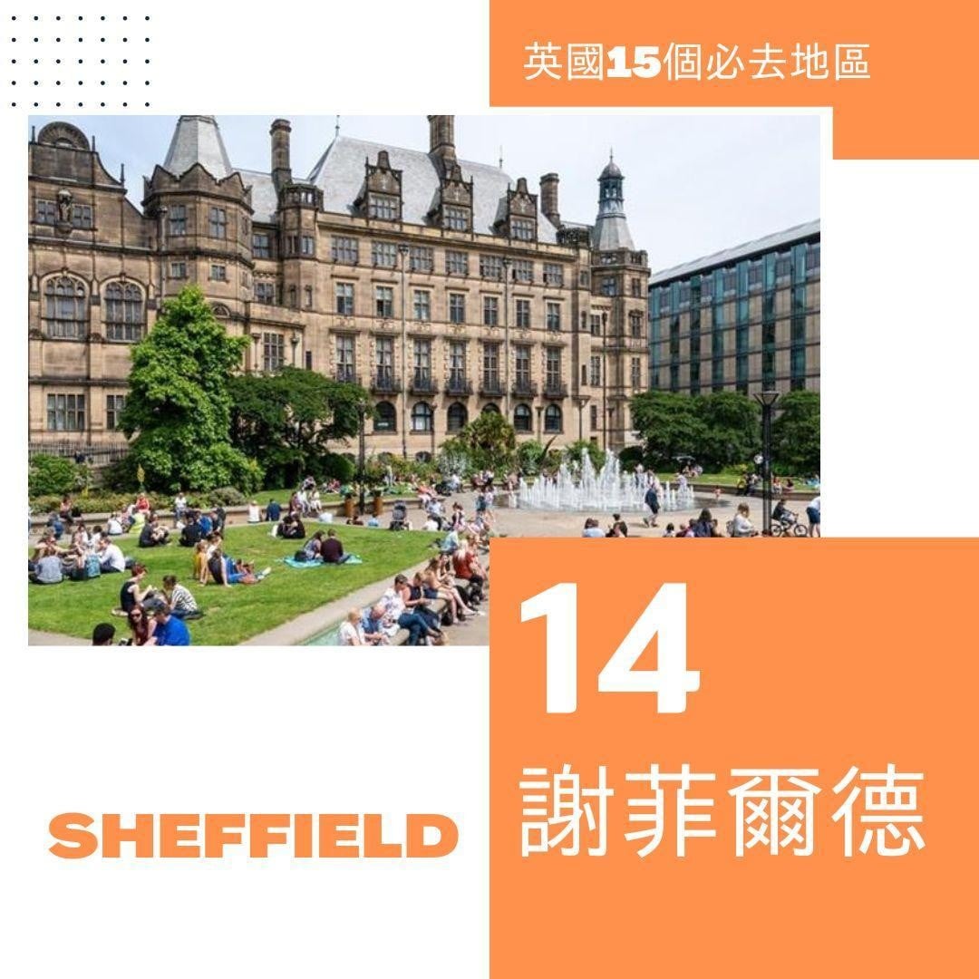 英國旅遊｜15個必去英國景點地區。（am730製圖）