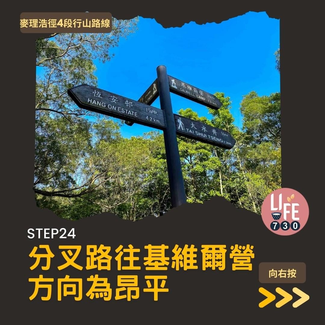 麥理浩徑4段行山路線 水浪窩起步經彎曲山昂平抵基維爾營(am730製圖)