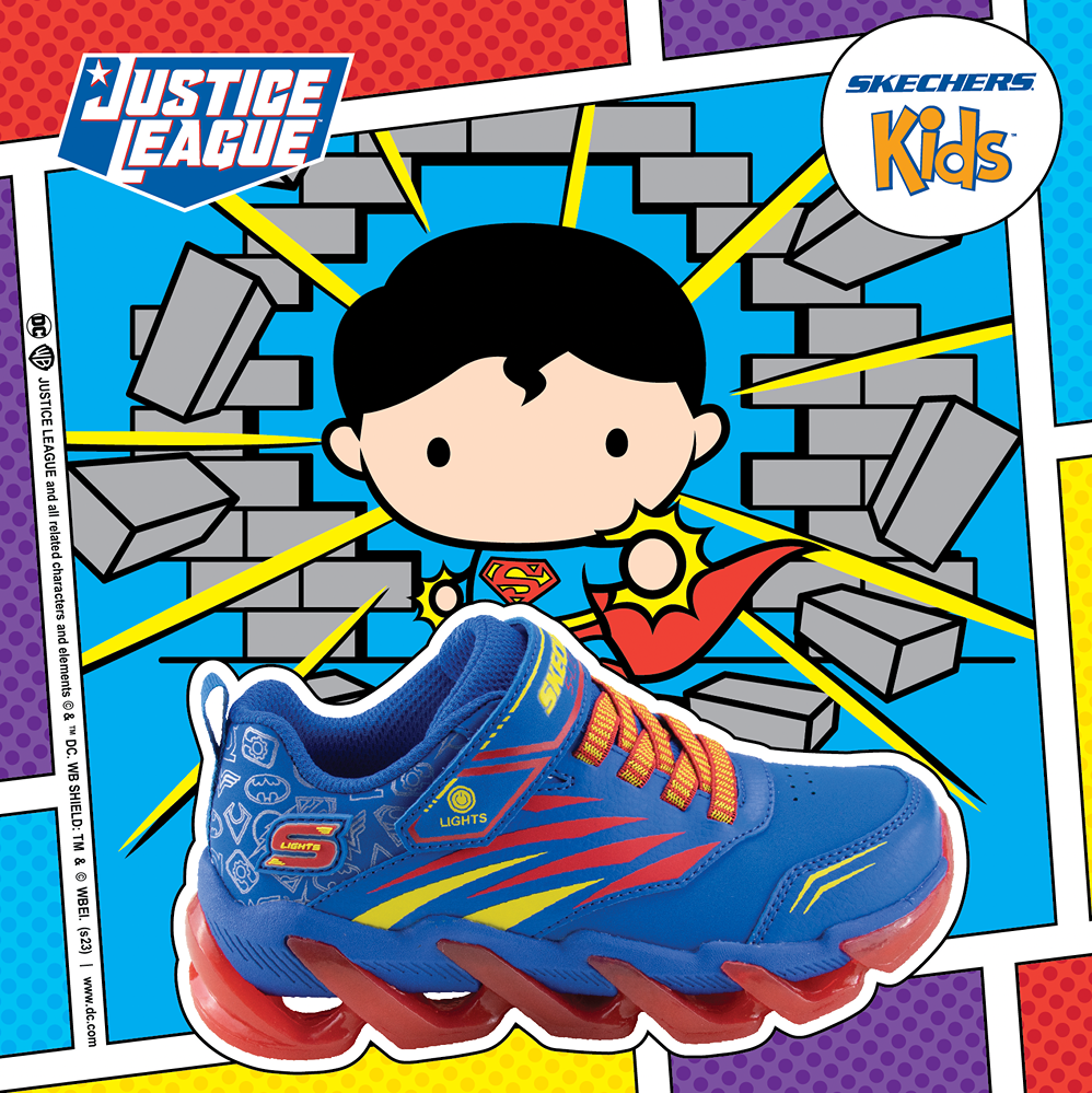 SKECHERS S-Lights:Mega-Surge Superman超人款 $559