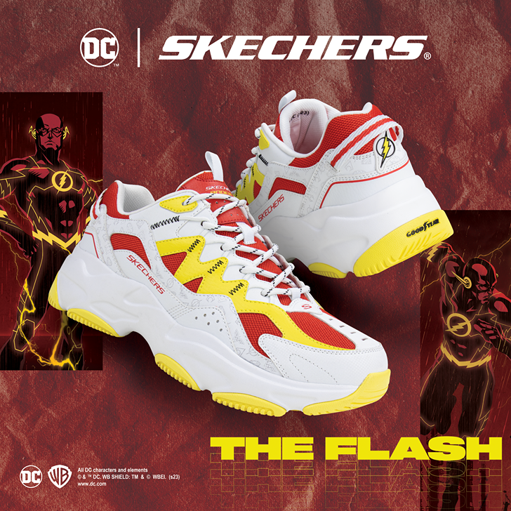 SKECHERS Lander S The Flash閃電俠款(男裝) $899