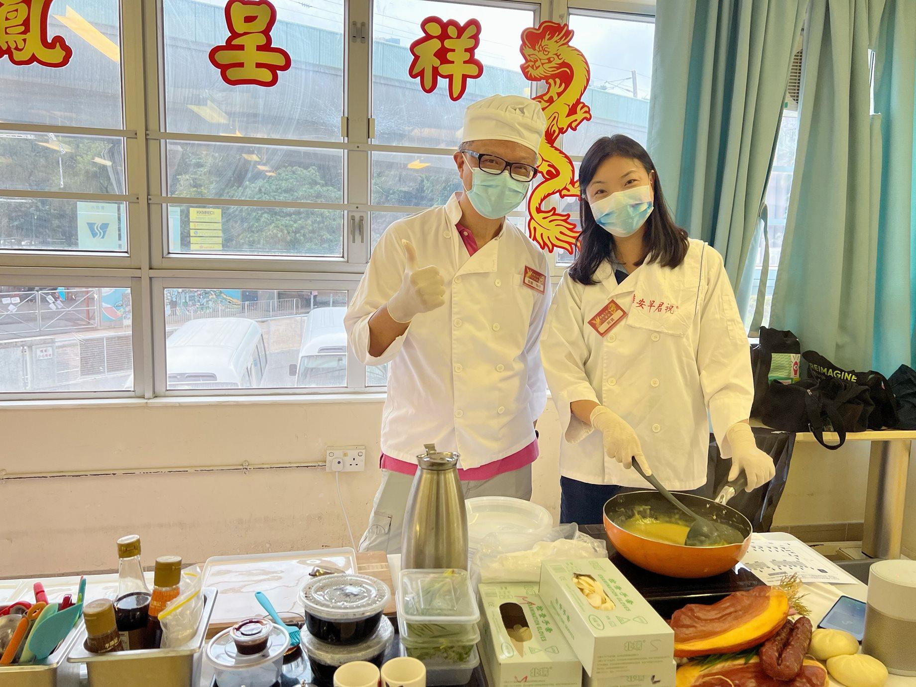 煤氣公司義工與樂齡社企The Project Futurus舉辦「流動五感大茶樓™」活動。(煤氣公司提供)
