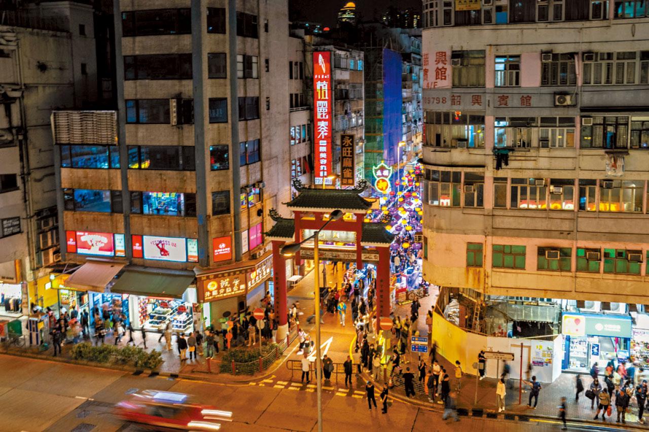 香港夜繽紛 廟街