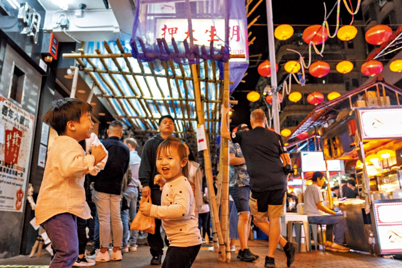香港夜繽紛 廟街