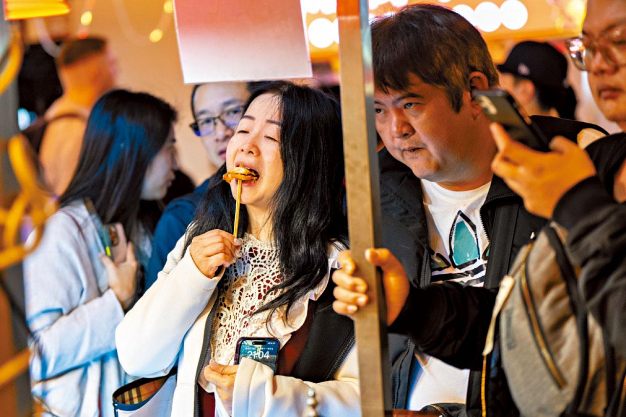 香港夜繽紛 廟街