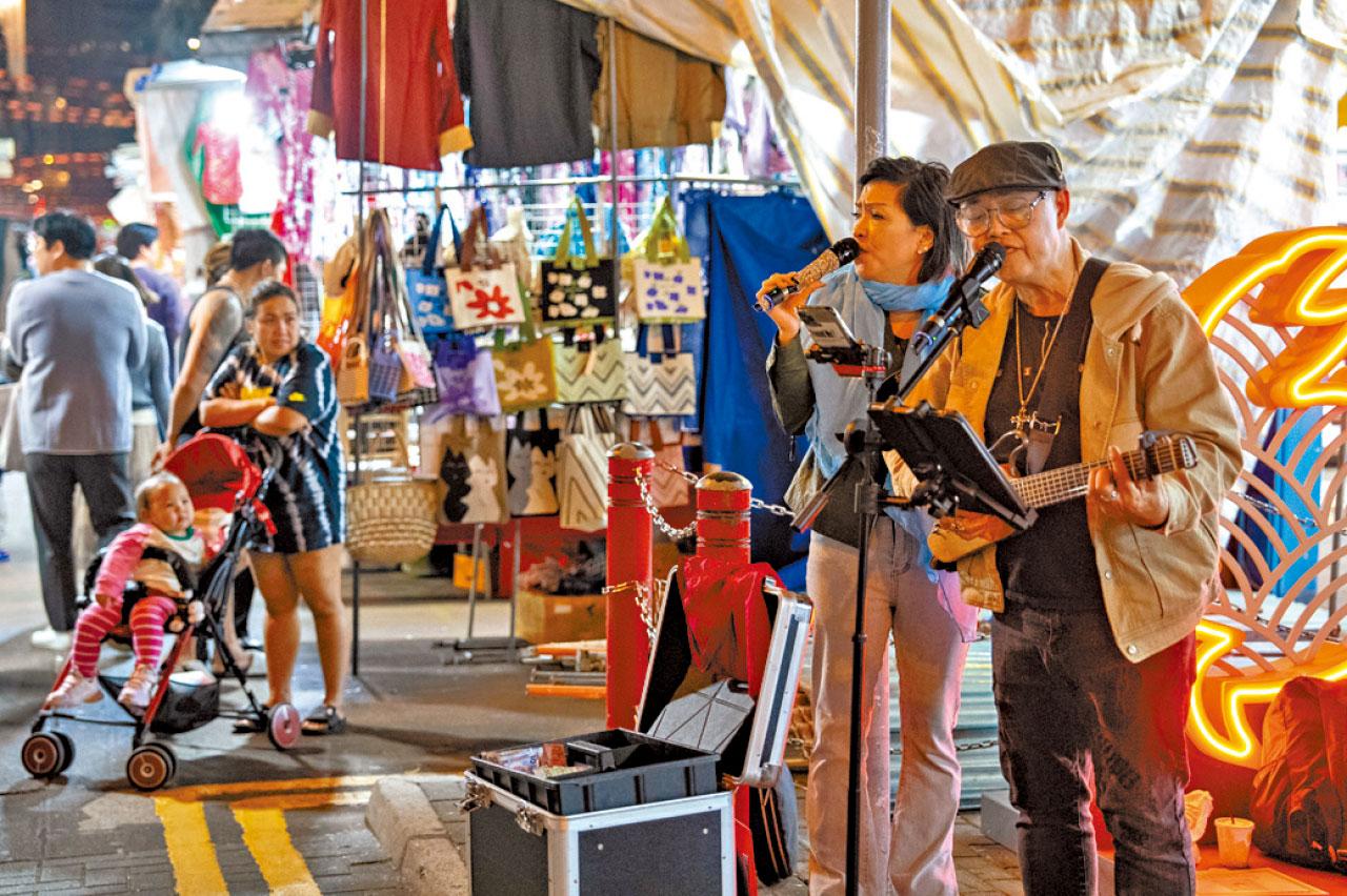 香港夜繽紛 廟街