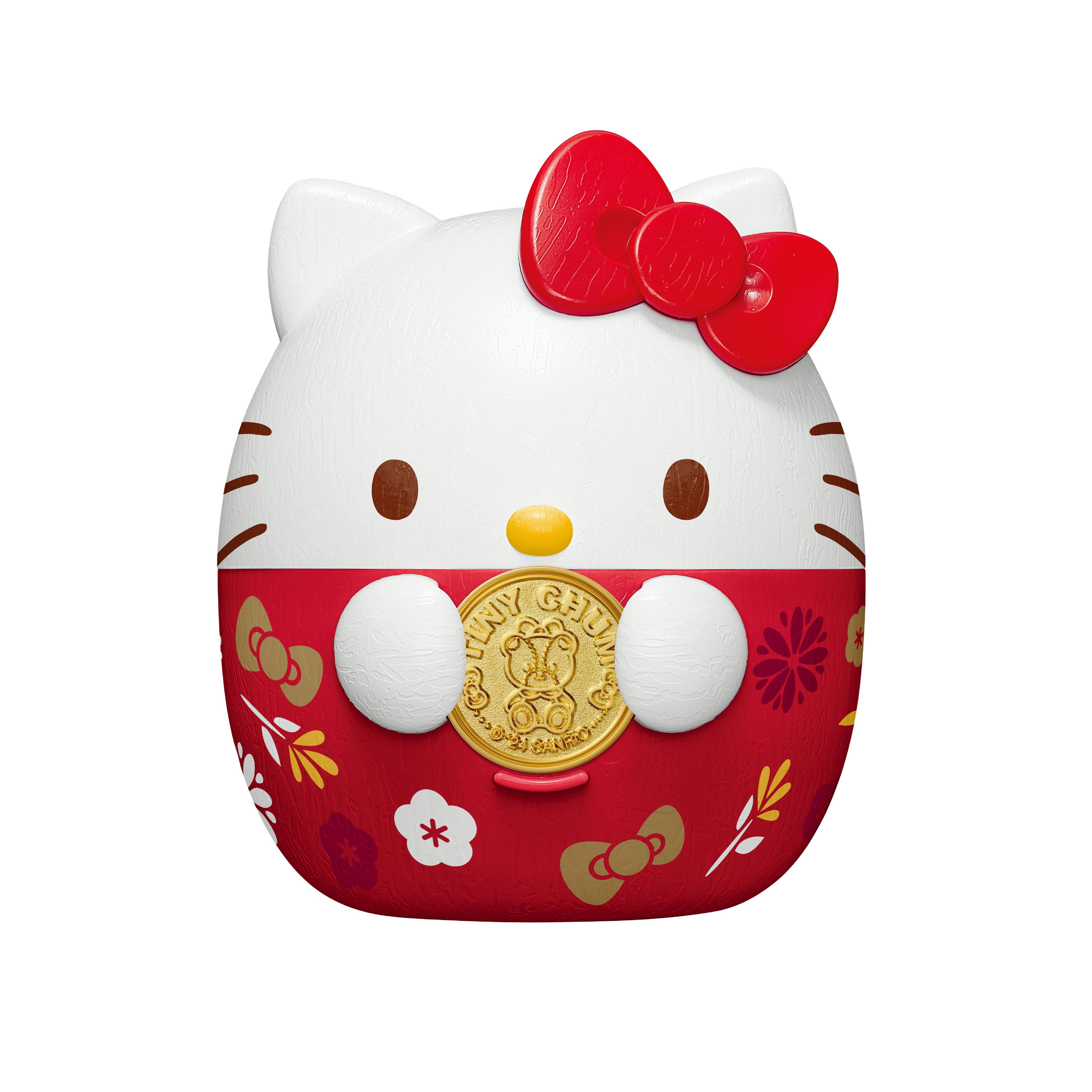 7-11印花｜7-Eleven新春Sanrio「八小褔」錢罌 「金色特別版 Hello Kitty 圓咕 Luck」指定3間分店登場！ | am730