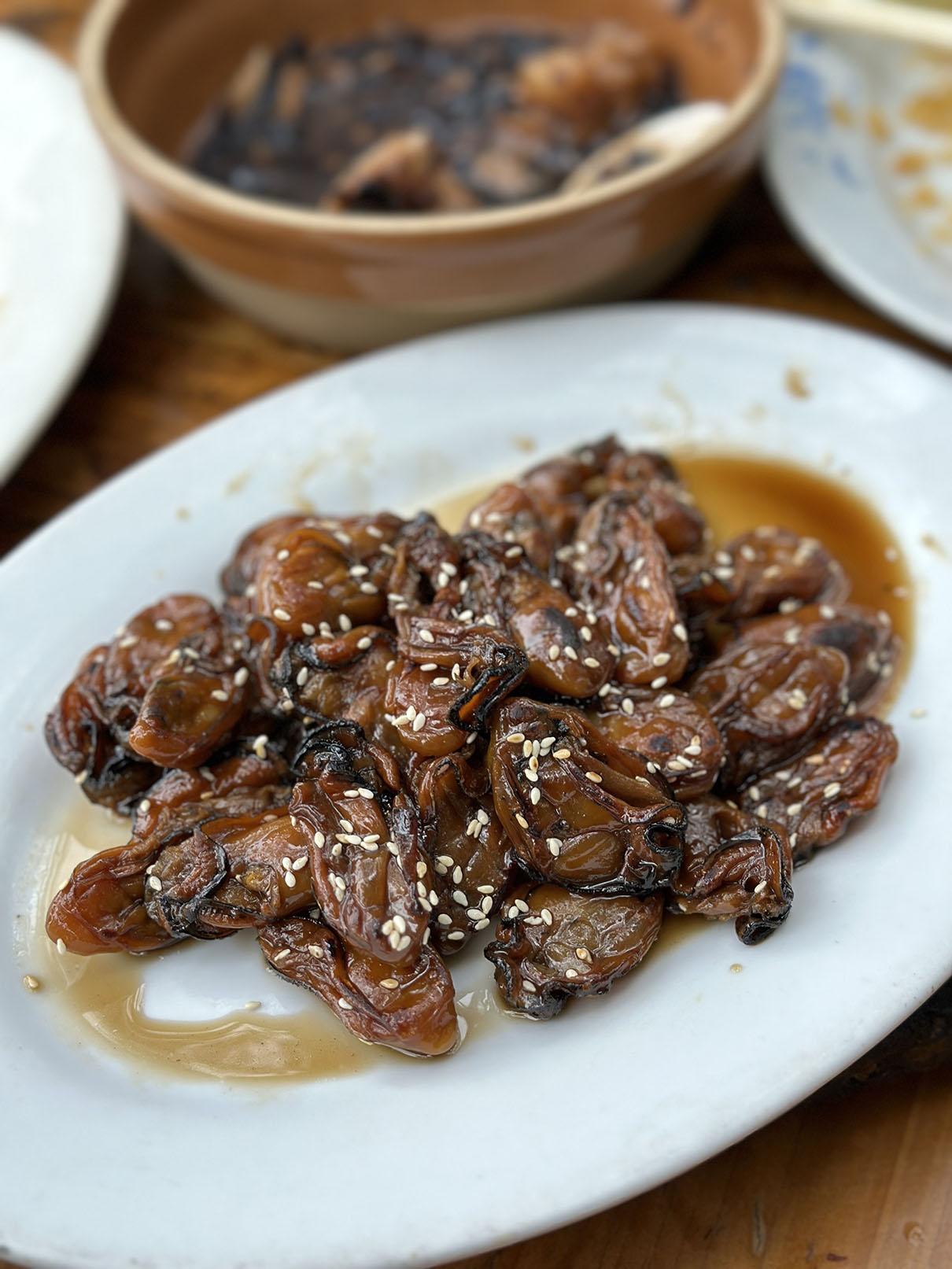 煎金蠔