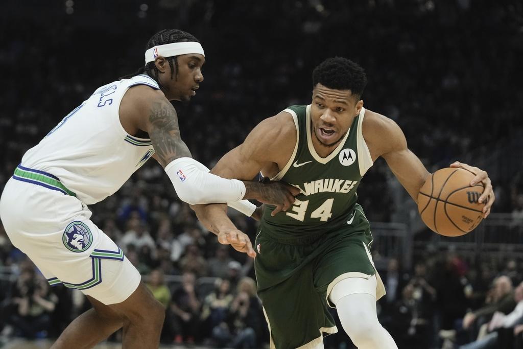 木狼作客擊敗公鹿。(美聯社)