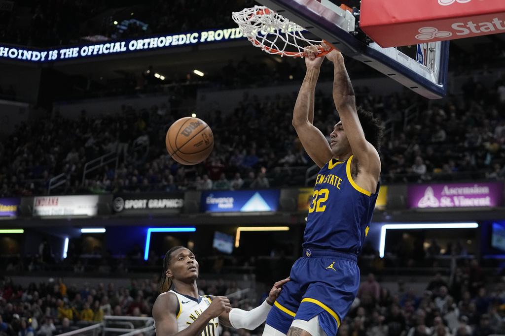 勇士以131:109大勝溜馬。(美聯社)