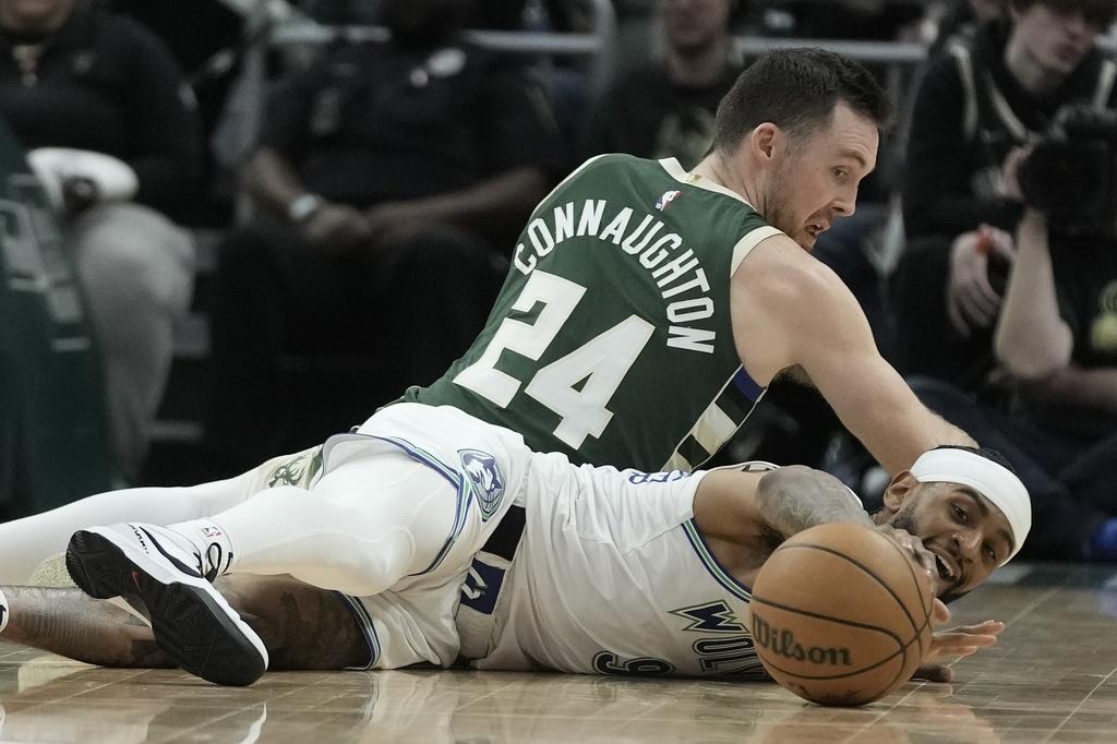 木狼作客擊敗公鹿。(美聯社)