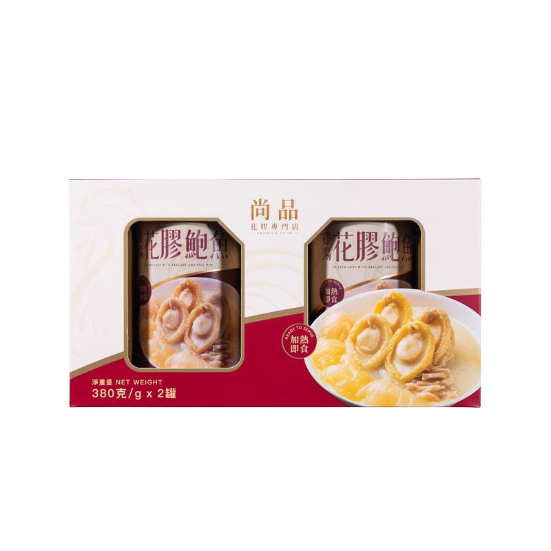 花膠鮑魚雞湯(2罐裝)(380克x2)|$178/盒;$328/2盒