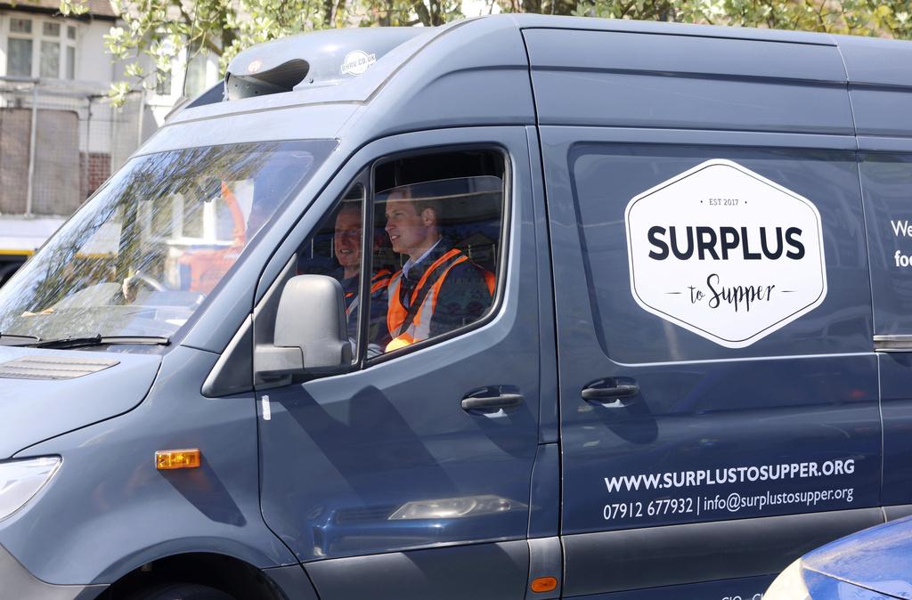 英國王儲威廉恢復履行公職,是自儲妃凱特公布患癌以來首次。(美聯社)