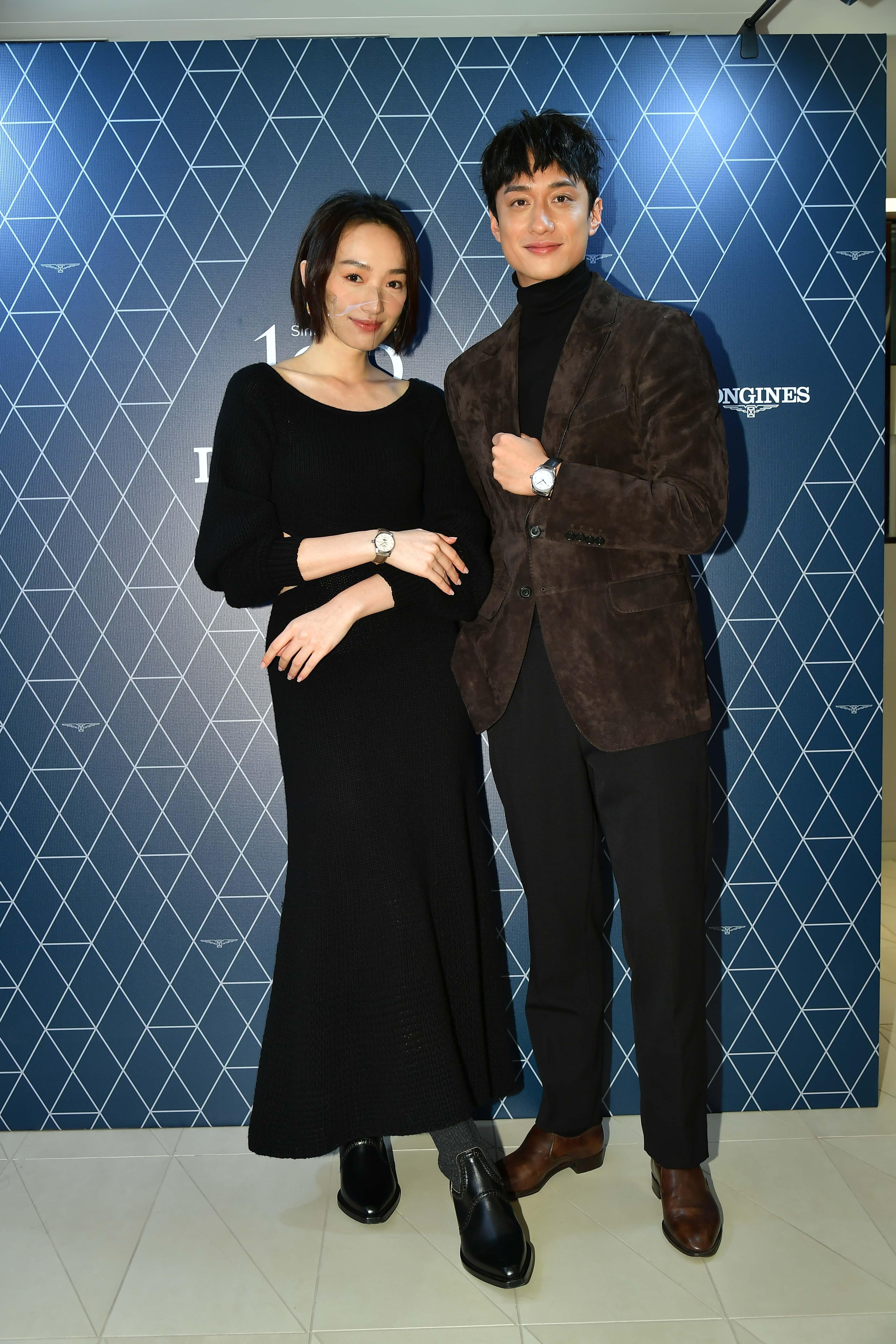 劉俊謙與蔡思韵在電影《幻愛》合作而撻著。