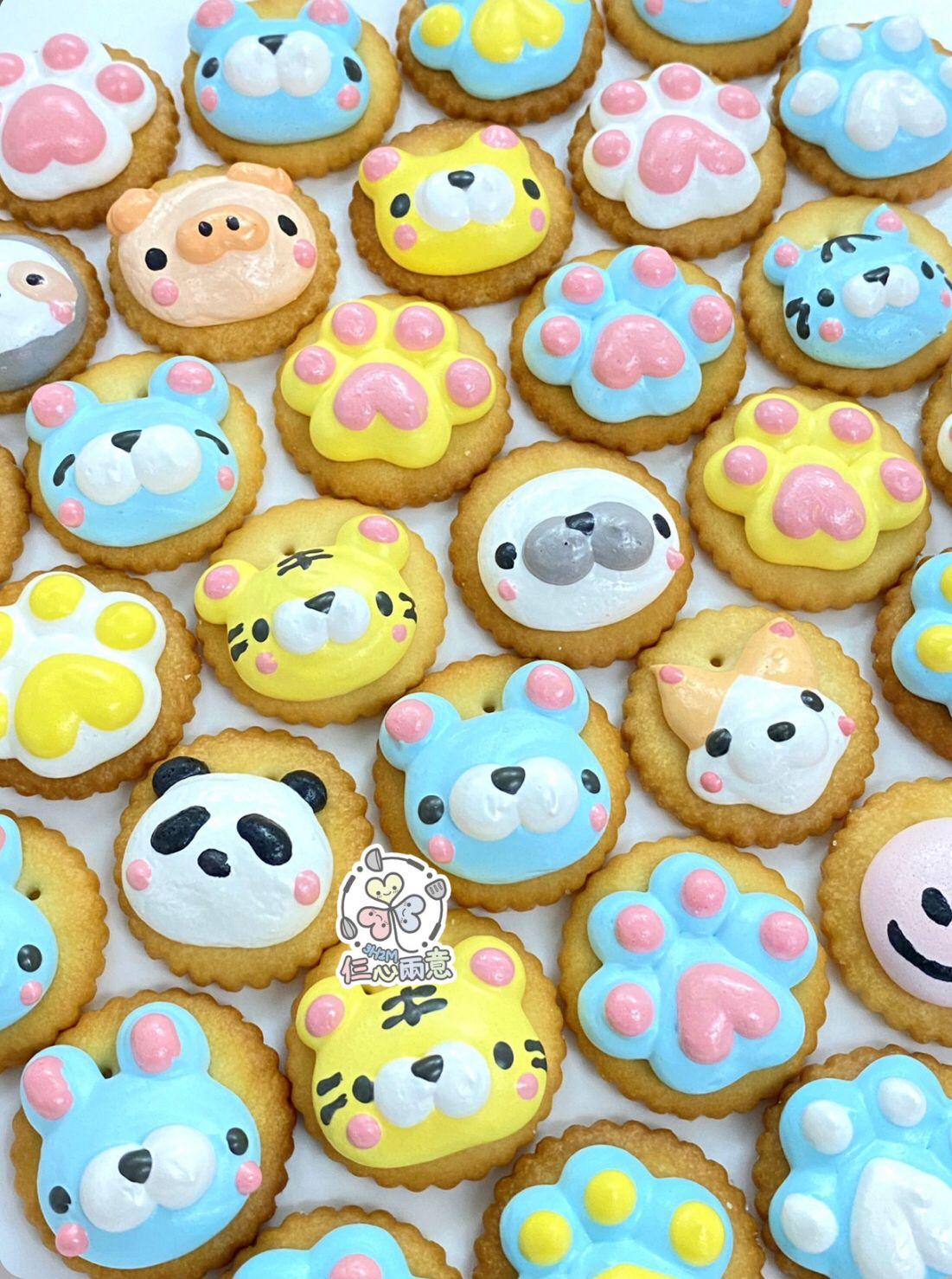 可愛精緻的動物餅,肚餓都未必捨得食!