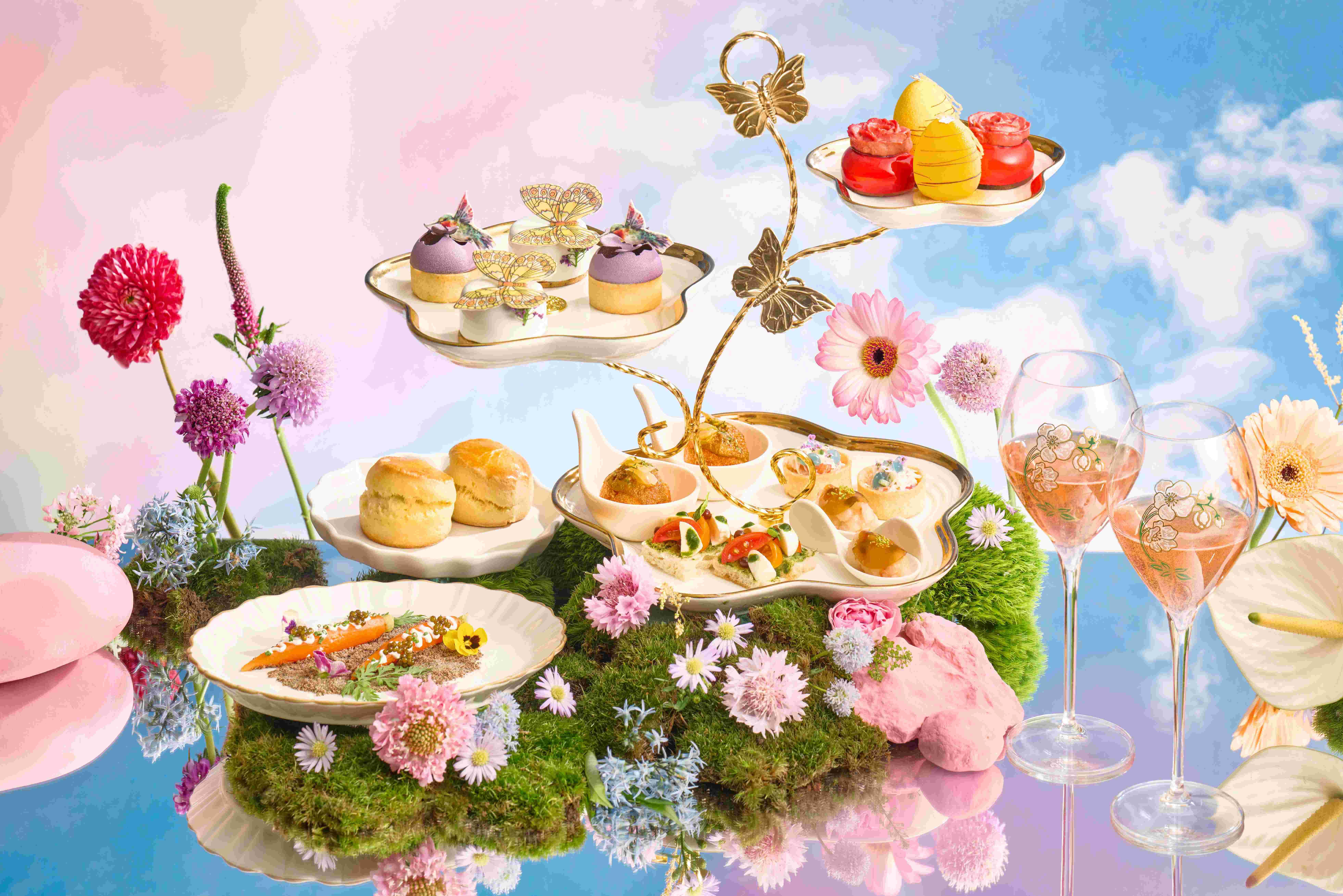 翩翩蝶舞醉人下午茶