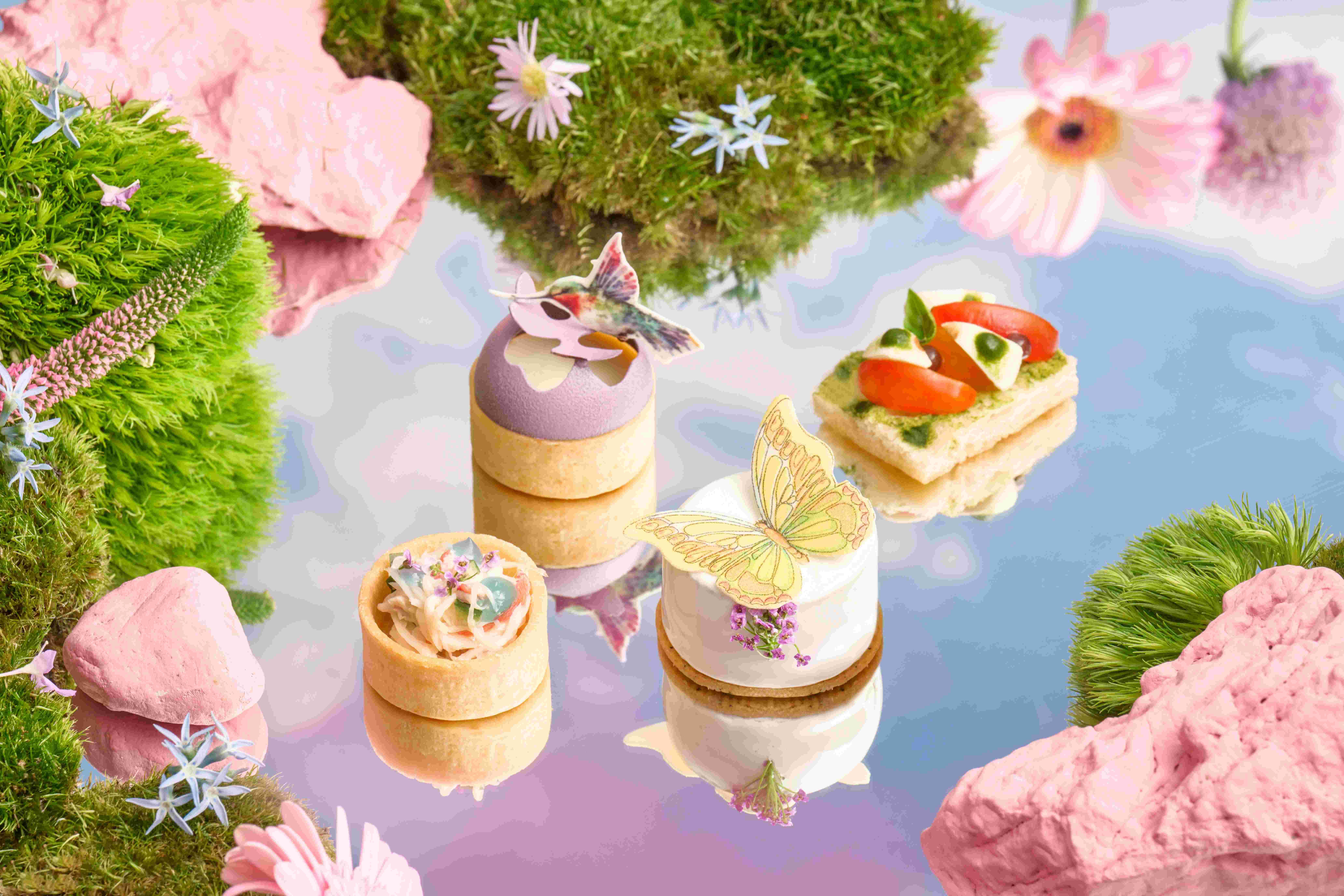 翩翩蝶舞醉人下午茶