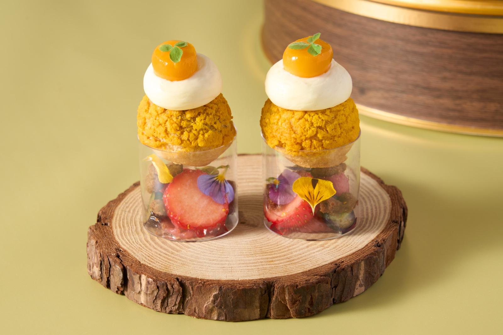 日本宮崎芒果配柚子忌廉泡芙