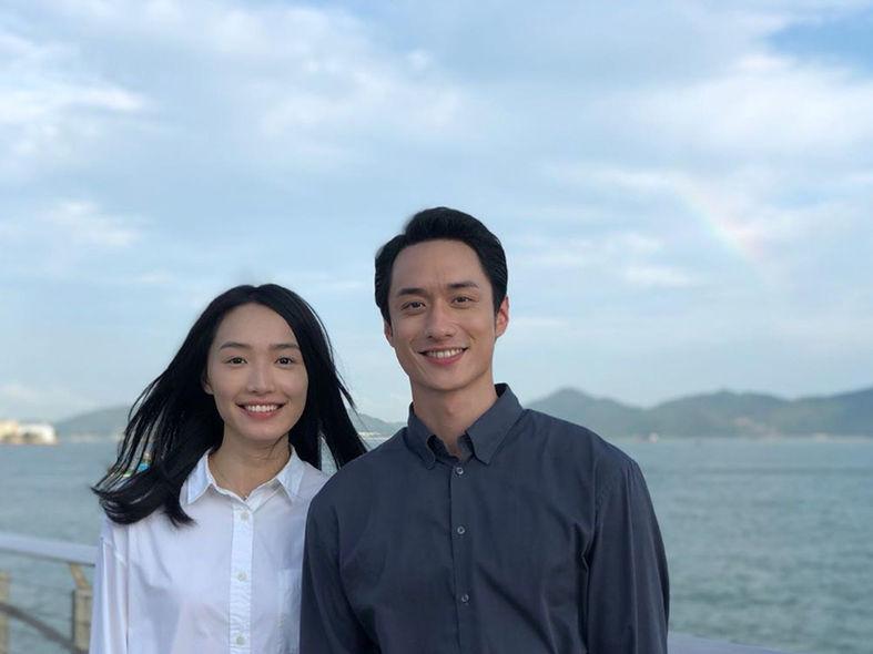 劉俊謙與蔡思韵在電影《幻愛》合作而撻著。