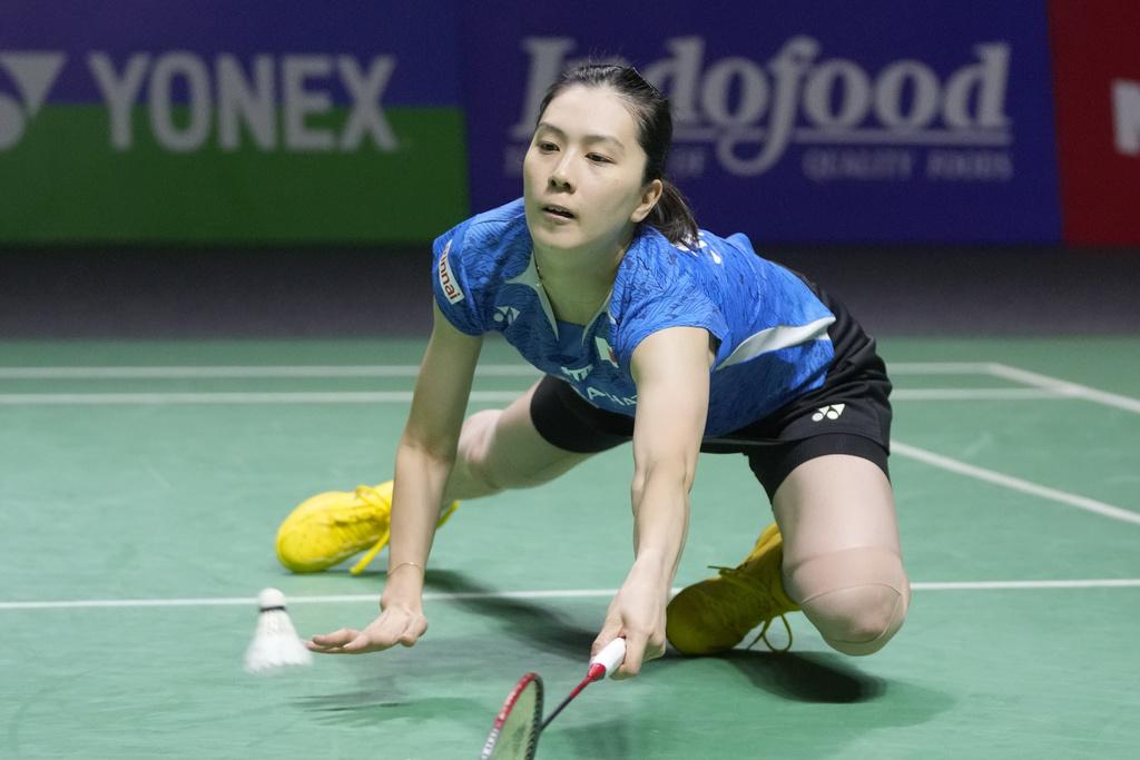 日本女單的大堀彩。(美聯社)