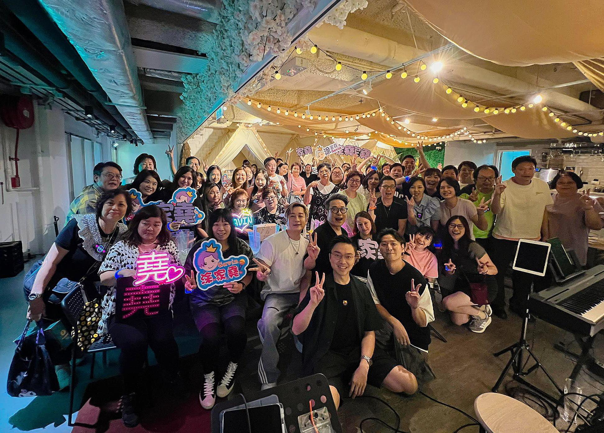 丁文俊和涂家堯日前舉行頭炮「Friends 4 Fans」聯合粉絲聚會。