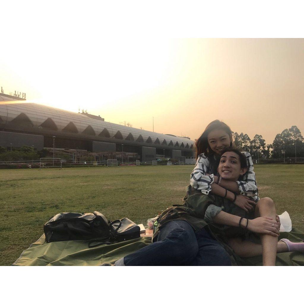 Lokman一出道便已表明有女友Luxi。