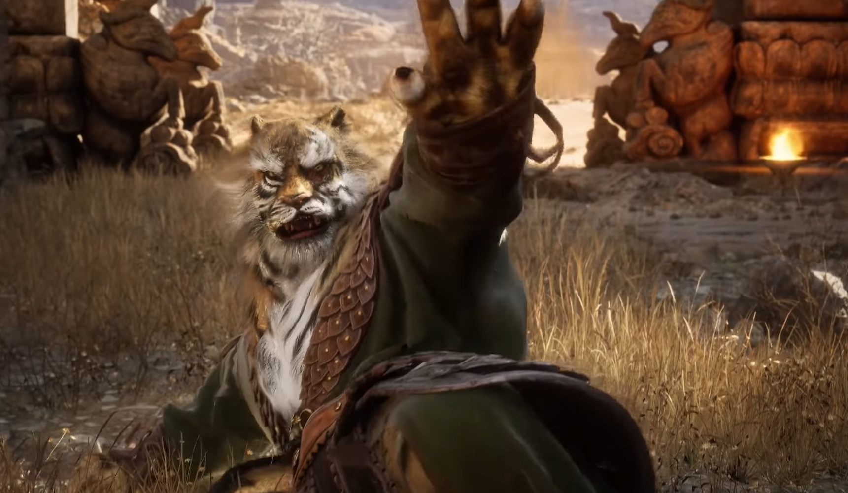 《黑神話︰悟空》過場片段及遊戲畫面。(互聯網)