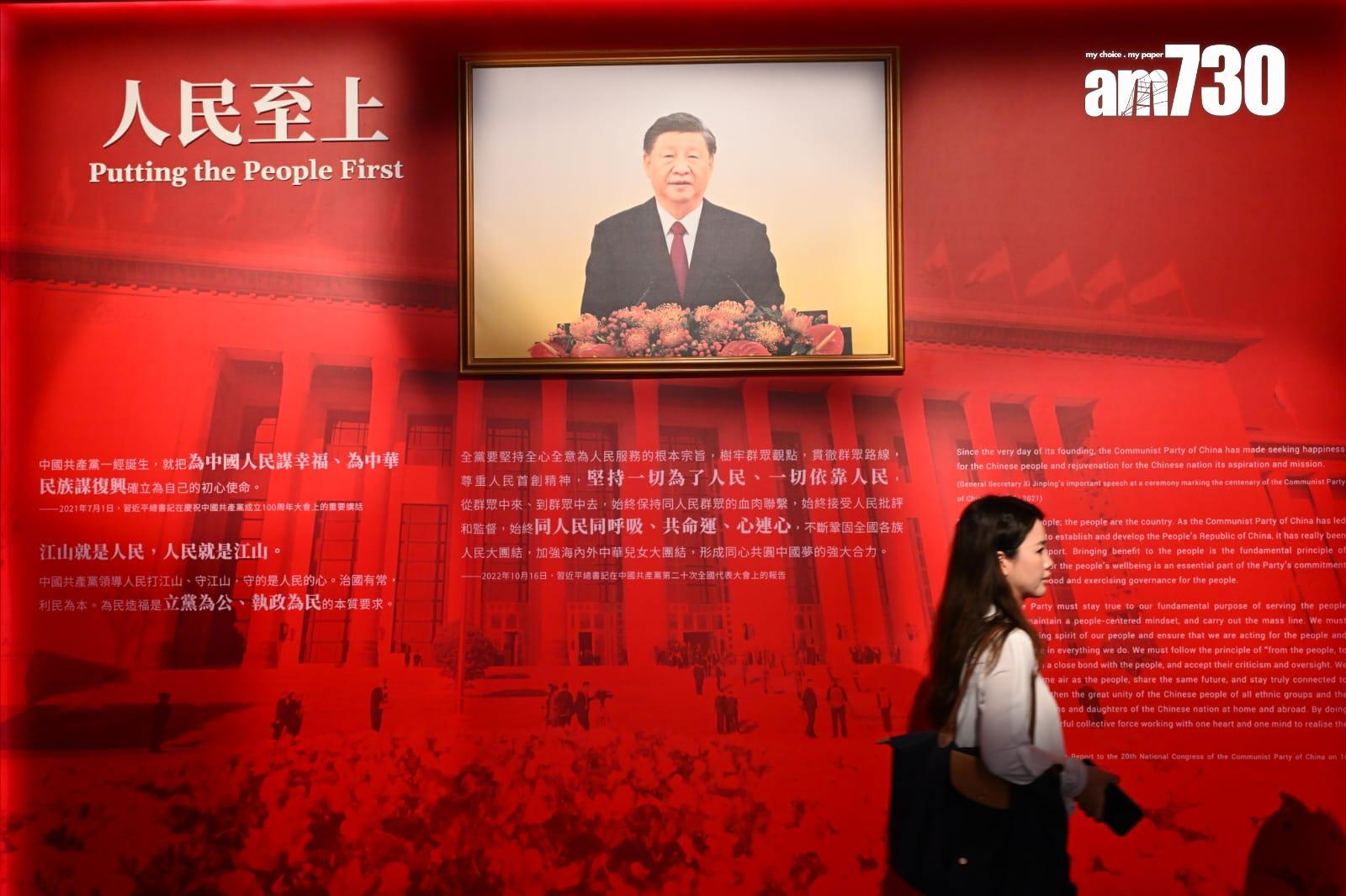 國家安全展覽廳首日對外開放。(陳奕釗攝)