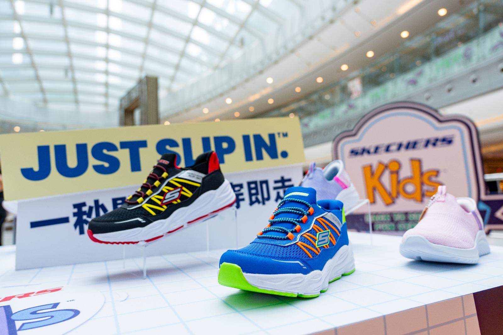 SKECHERS小童鞋履,包括返學鞋、閃燈鞋、休閒鞋及足球鞋款