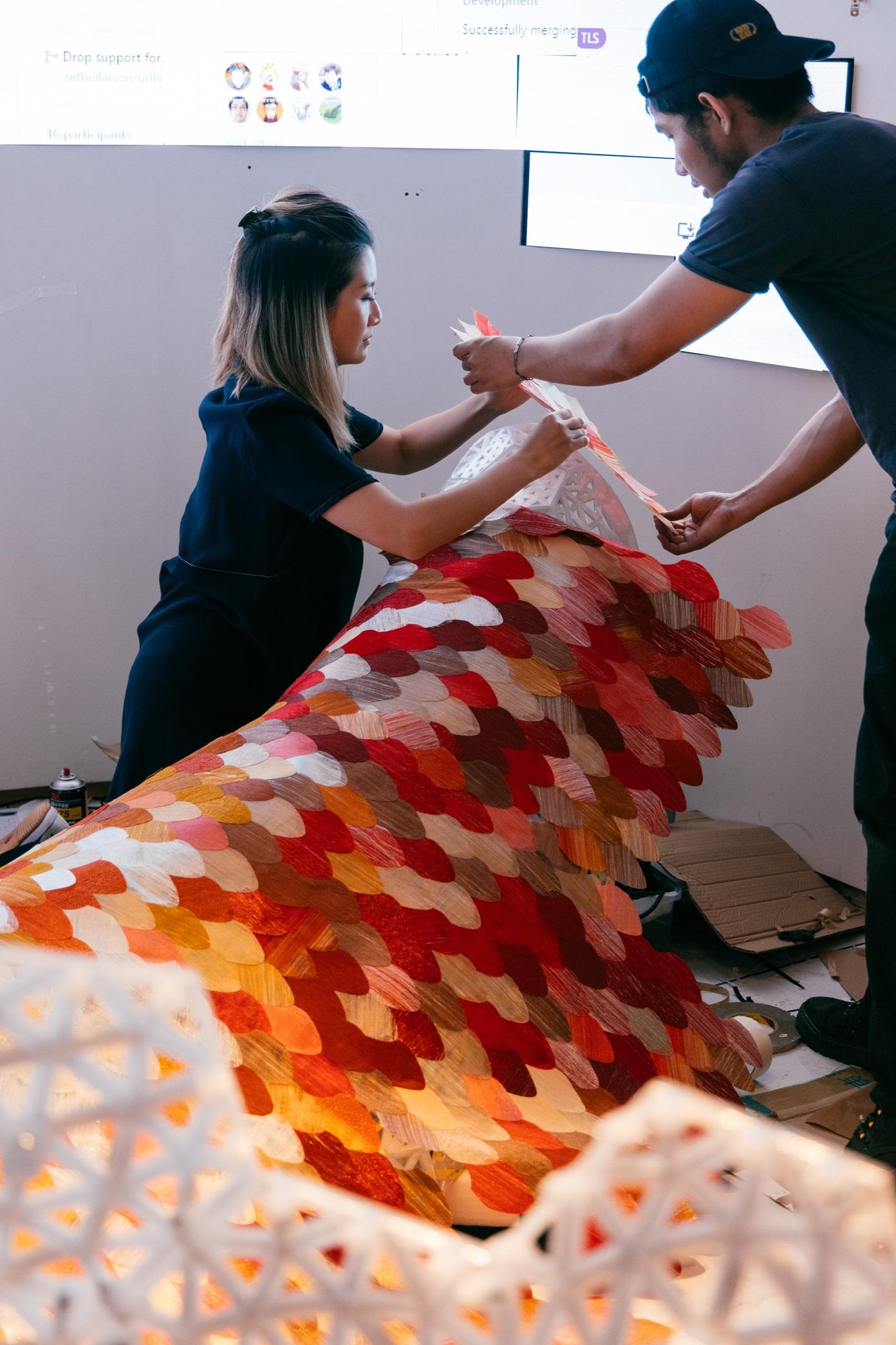 《Phantasmagoria》構造複雜,是吳燕玲與製作團隊,用心創作而成。