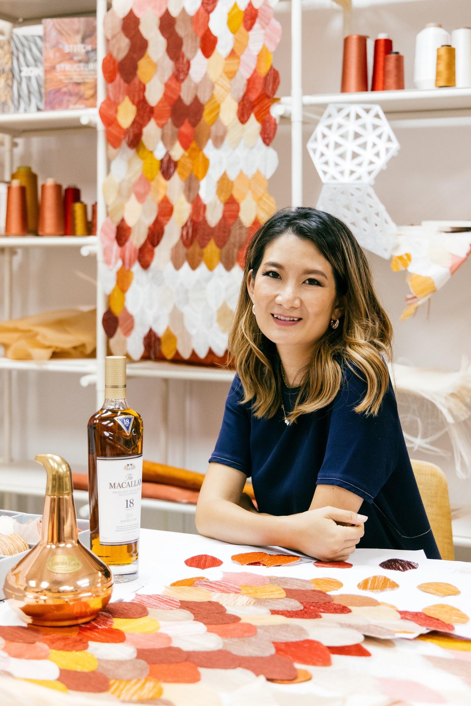 吳燕玲是The Fabrick Lab創辦人,研究創作屬於未來的紡織品和布藝。