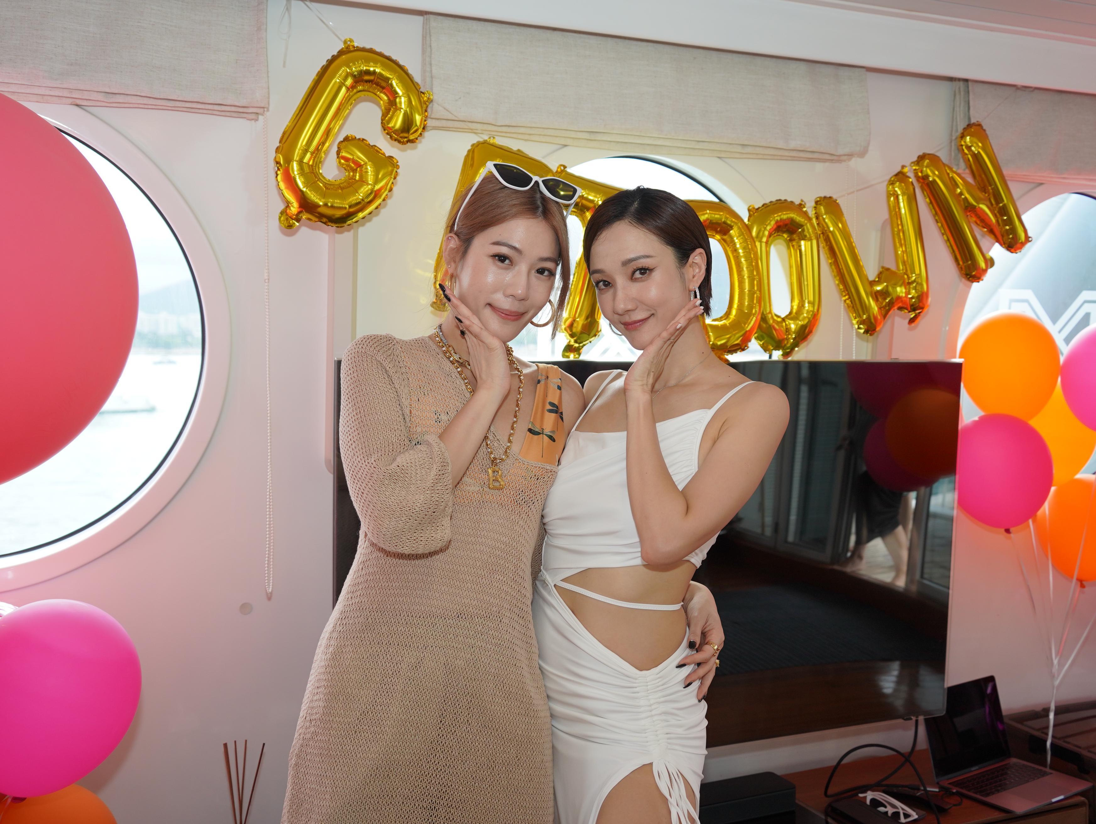 王君馨開船P慶祝新歌,邀請一眾好友上船。