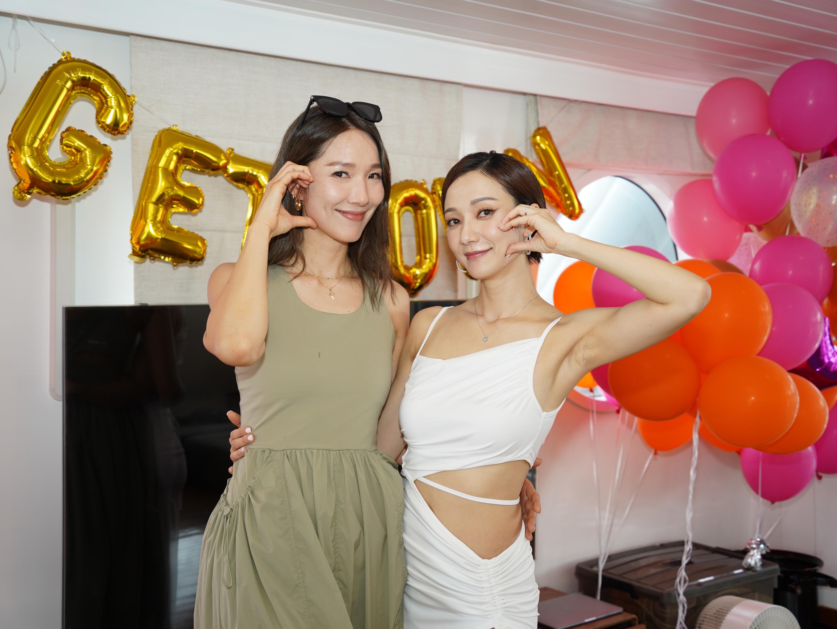 王君馨開船P慶祝新歌,邀請一眾好友上船。