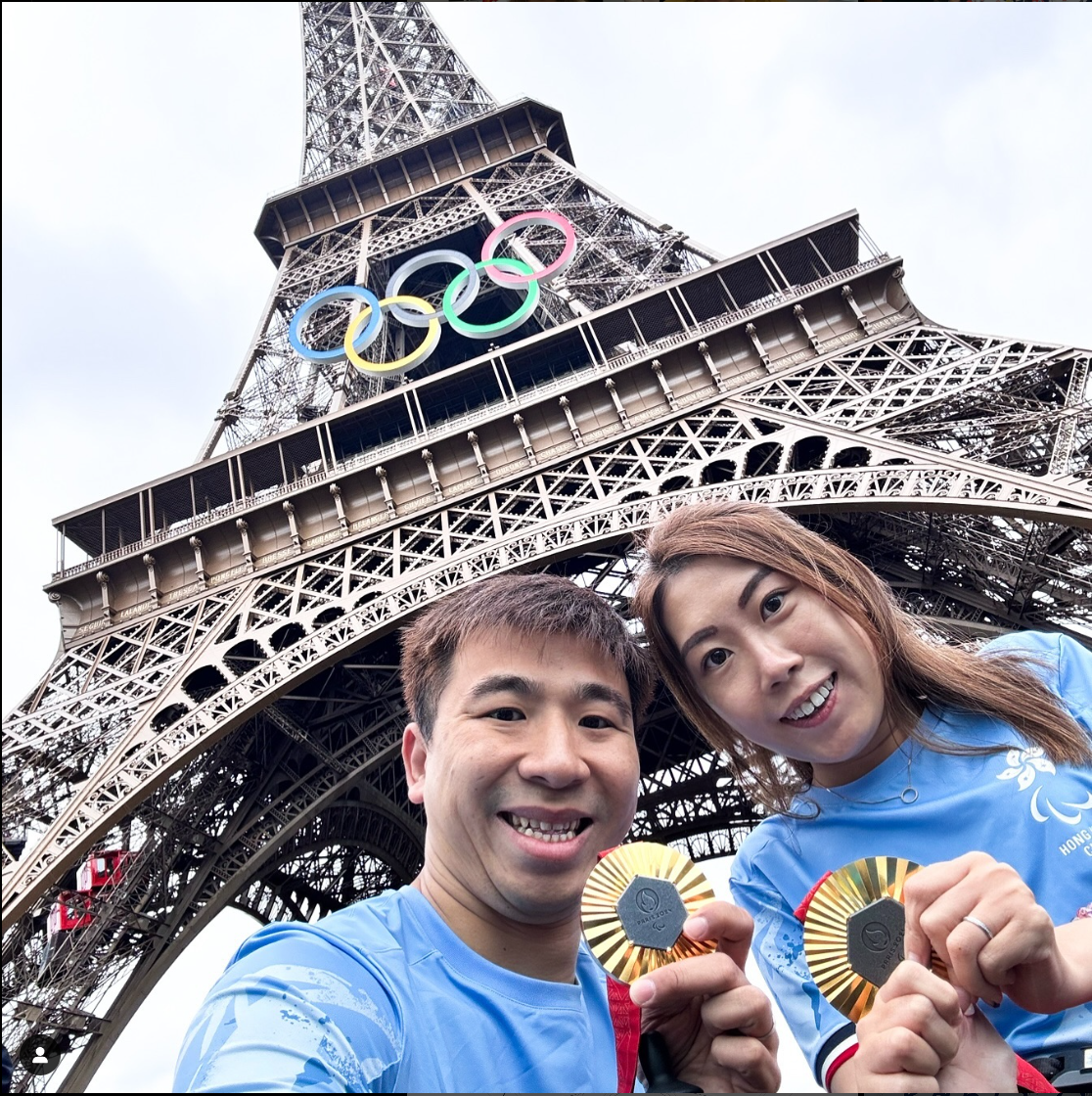 何宛淇與李榮傑是一對好拍檔「球員」和「教練」。（何宛淇IG相片)