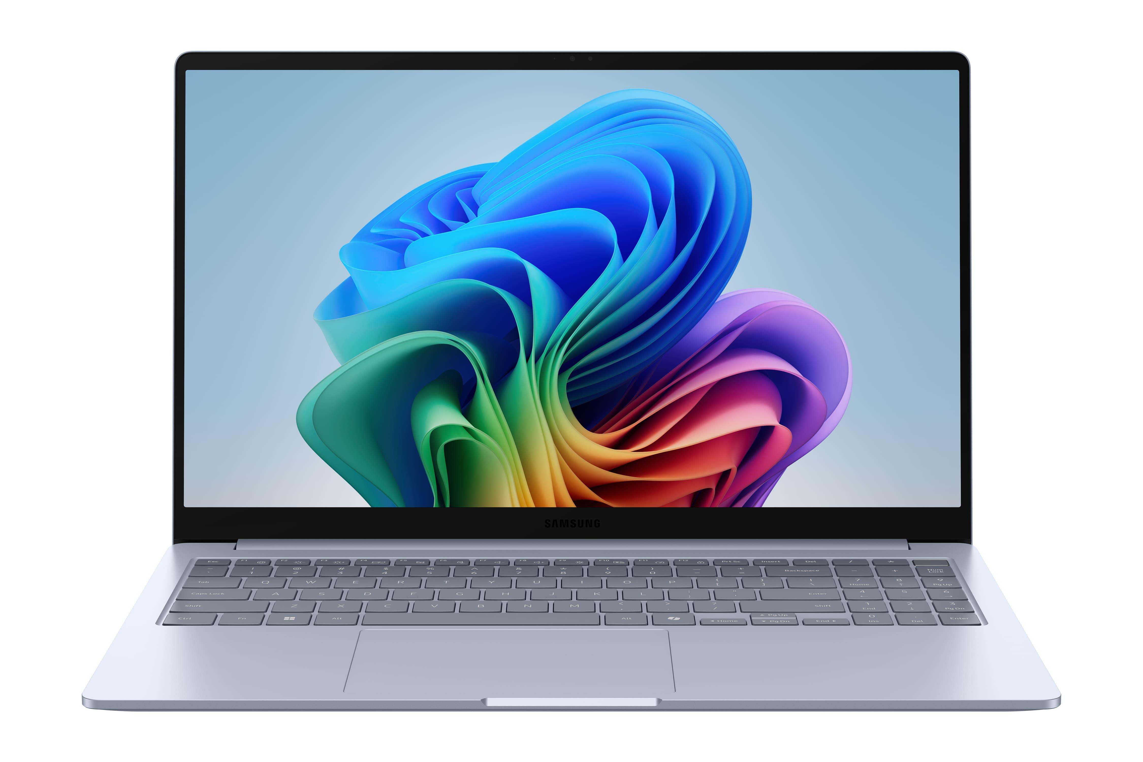 Samsung Galaxy Book4 Edge配備15.6吋16:9 FHD屏幕,峰值亮度為300nits、60Hz更新率。